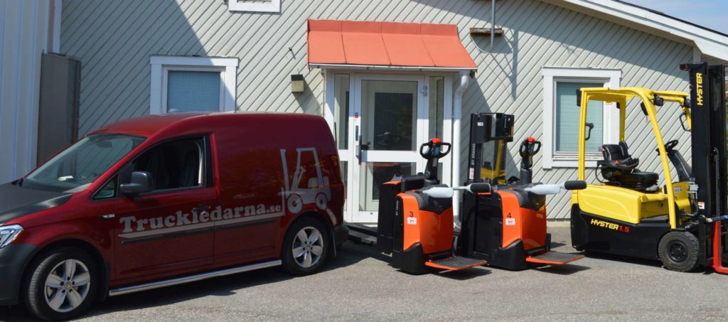 Laga truck i Stockholm